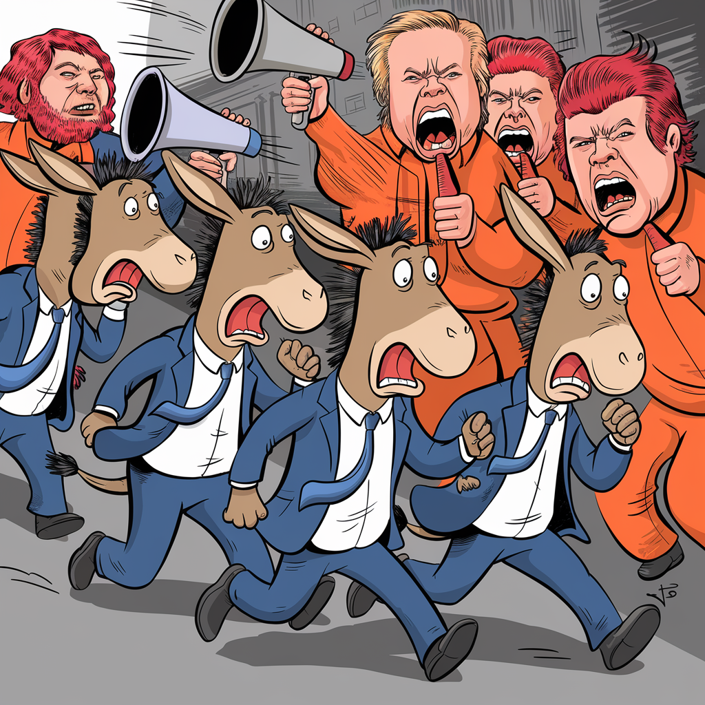donkey lies