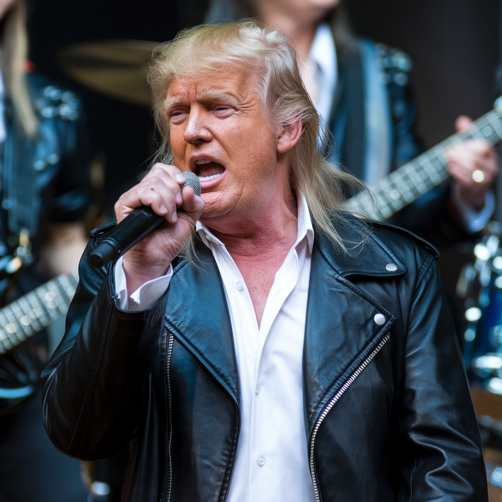 trump rock