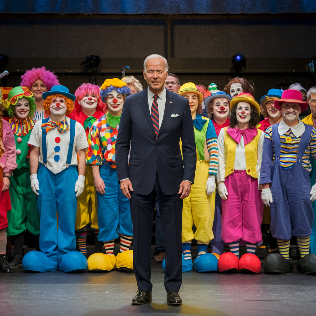 joe and clowns