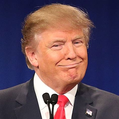 trump smirks